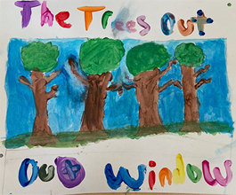 The Tree Out Our Window student illustration